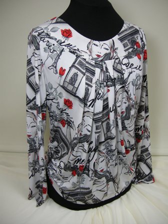 Maree Pigdon sewing - Designer Top No 2