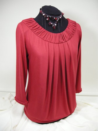 Maree Pigdon sewing - Designer Top No 2